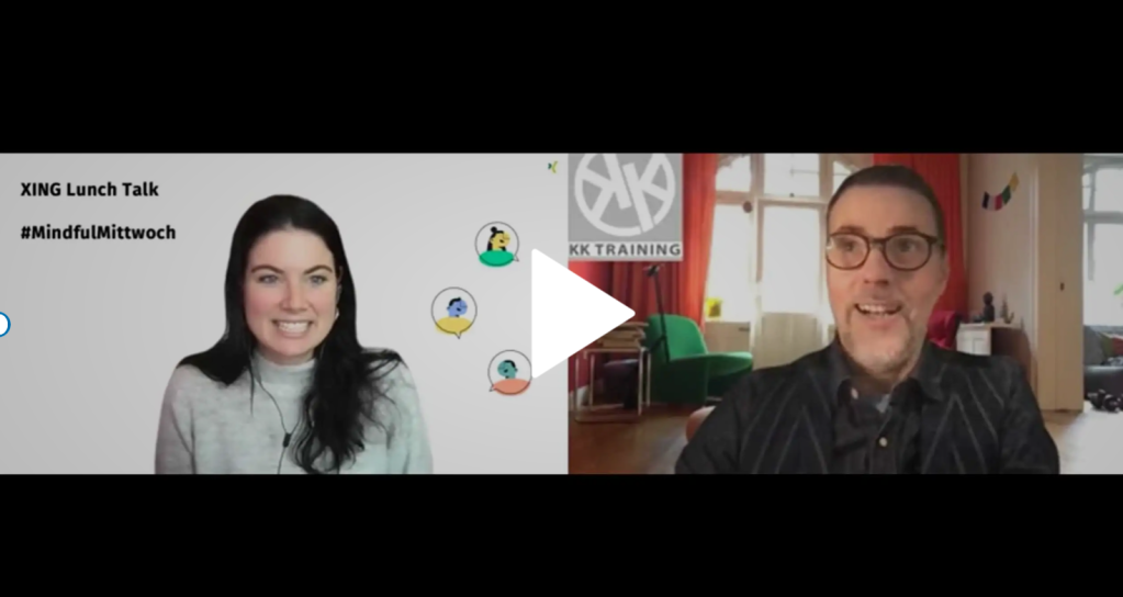 Video: Mein Beitrag zum XING Mindful Mittwoch